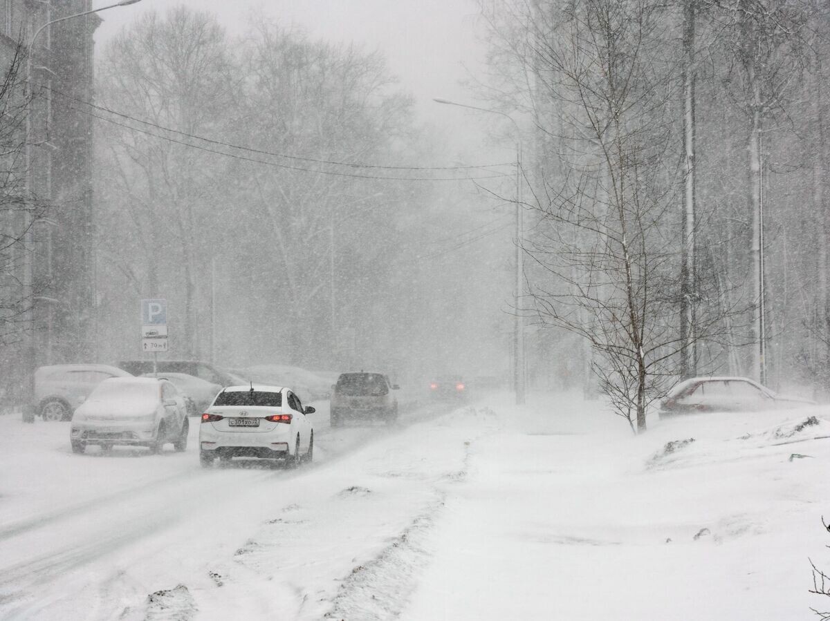    Снежный шторм в Санкт-Петербурге | © РИА Новости / Алексей Даничев