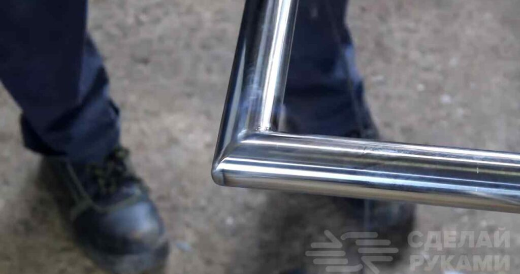 Как убрать следы от сварки на деталях из нержавеющей стали