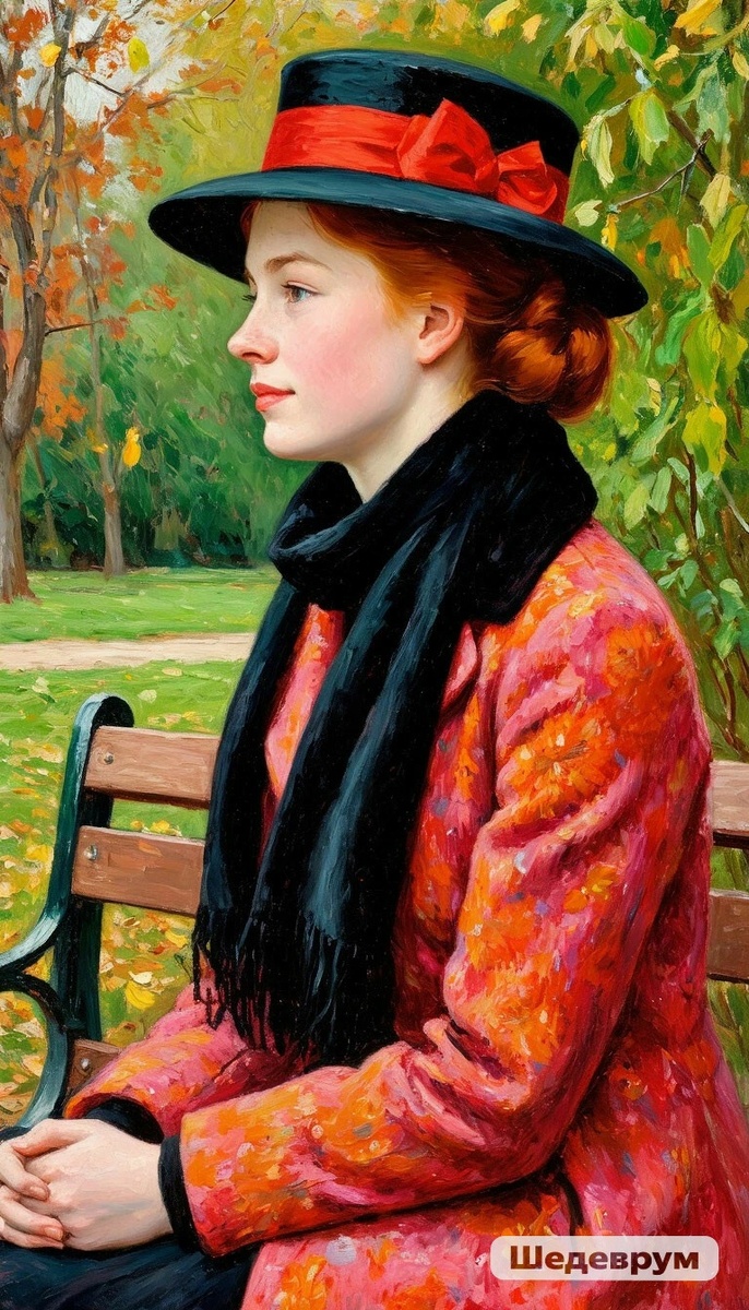 "В осеннем парке" Алексей Хорошев 2025 год