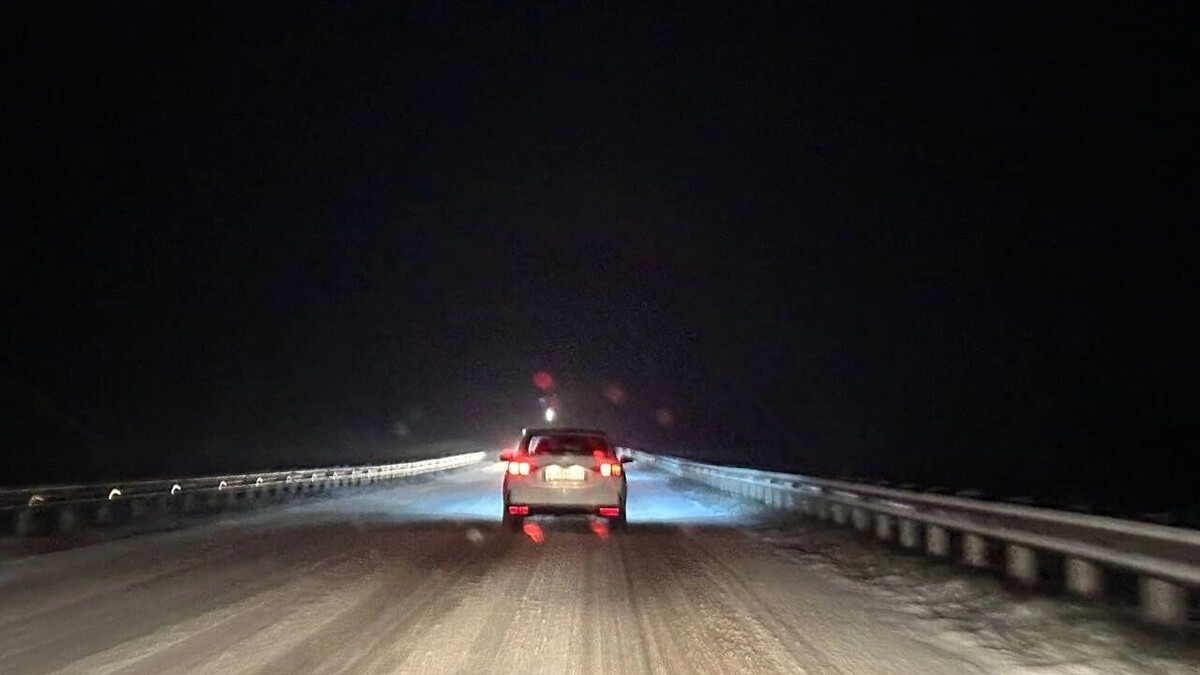    Фоторепортаж: трассу под Ростовом засыпало снегом   Анна Ивченко / rostovgazeta.ru