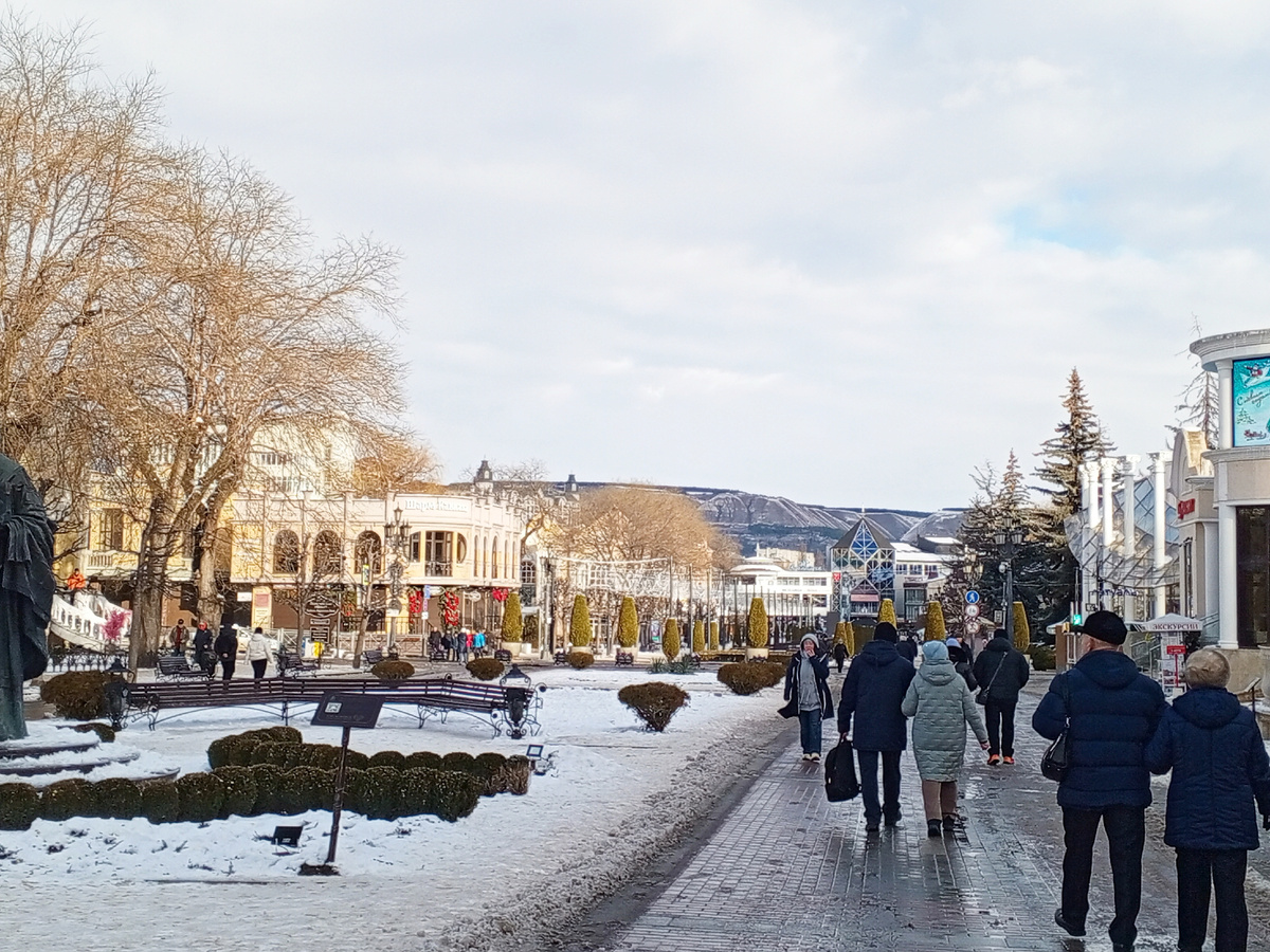 Курортный бульвар в Кисловодске. Фото автора