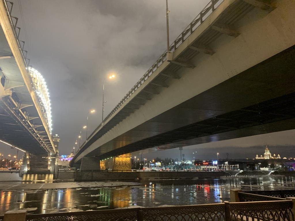 Бережковский и Лужнецкий мосты