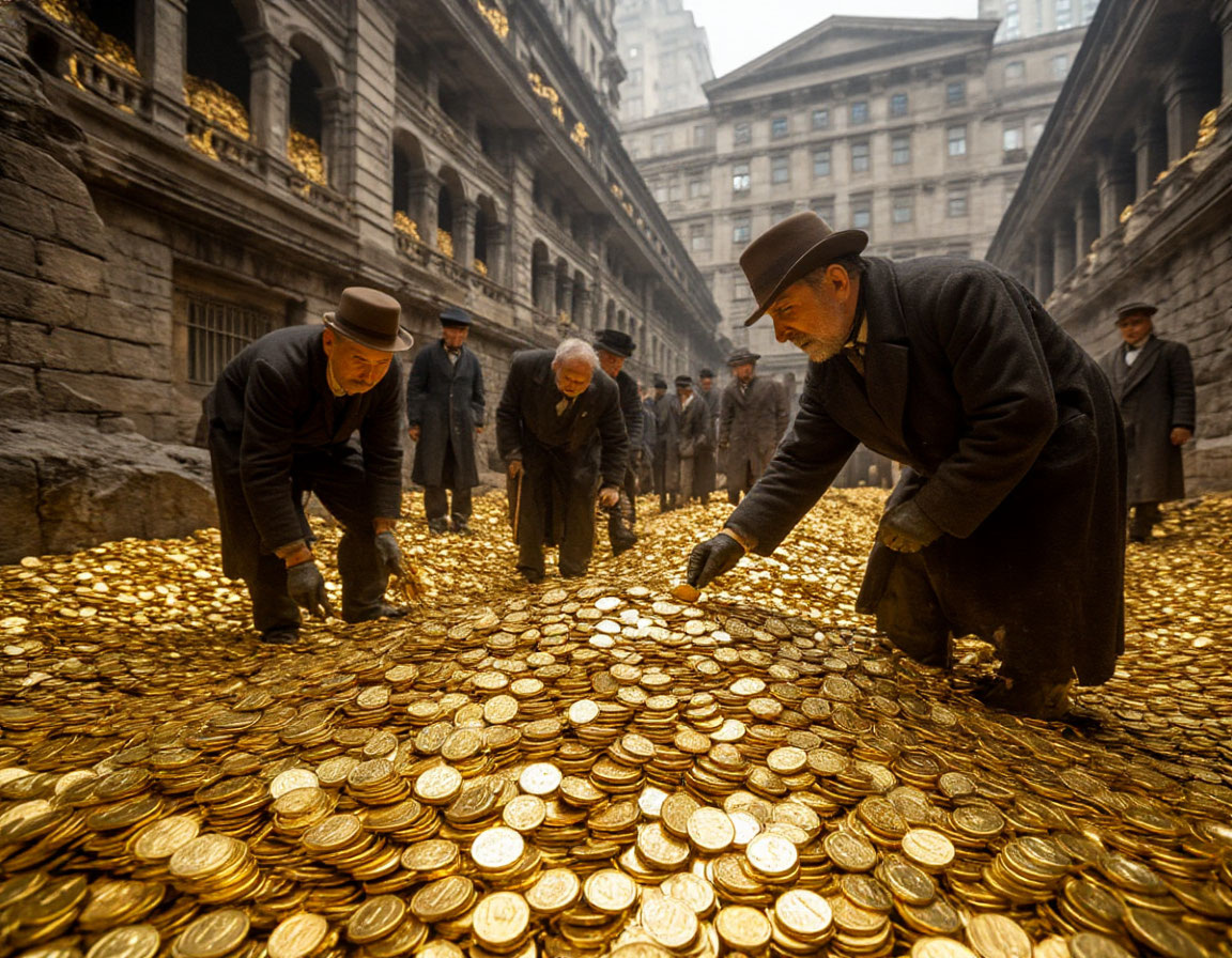 Где золото? Осело в западных банках? Золото похитили чехи? Или спрятано в горах?