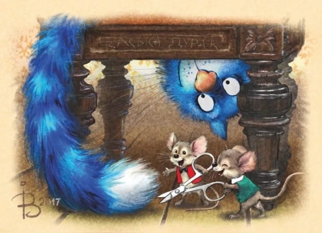 Очаровательный котик Рины Зенюк