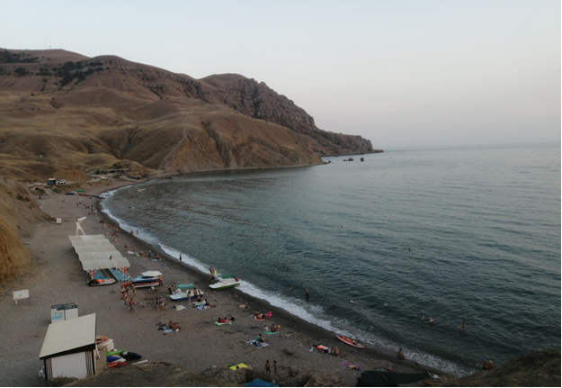 Пляж Меганом.