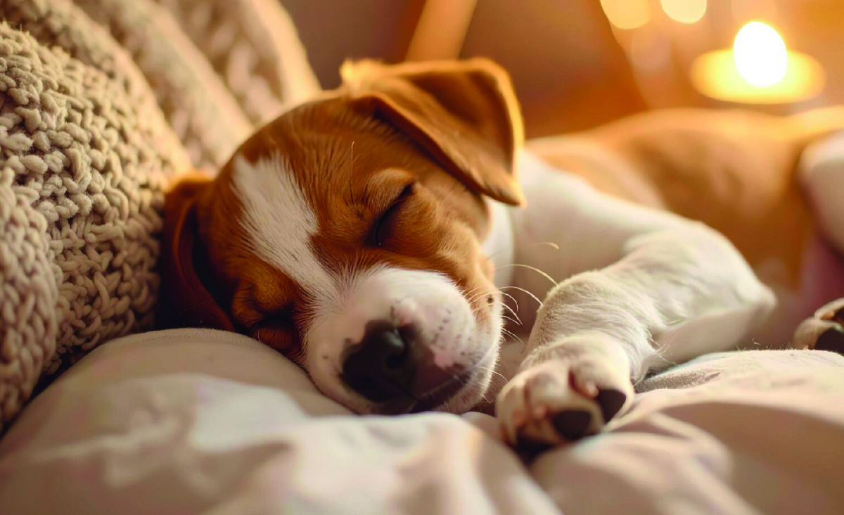 Собака спит. Фото: Vecteezy.com, Hamim Thohari.