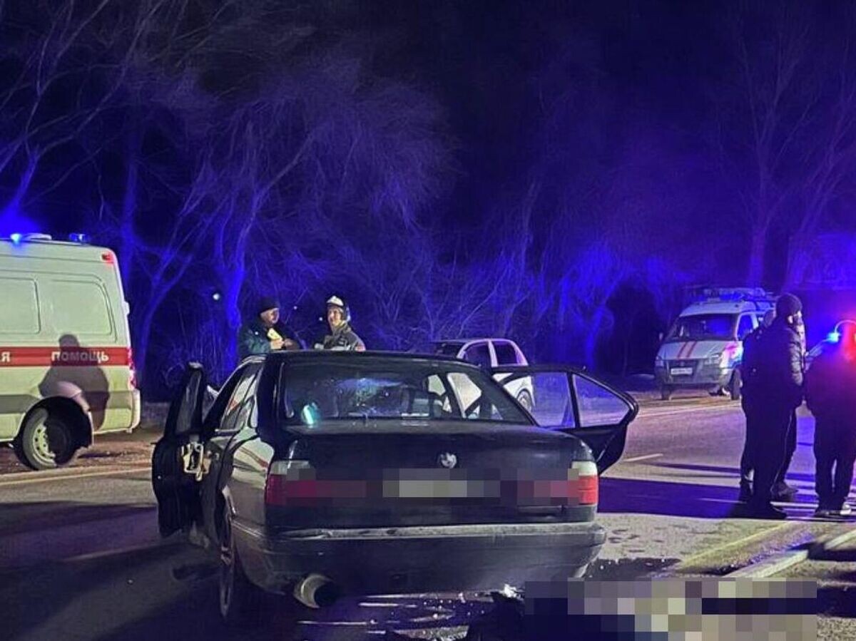    На месте ДТП в Горячем Ключе Краснодарского края | © Фото : соцсети