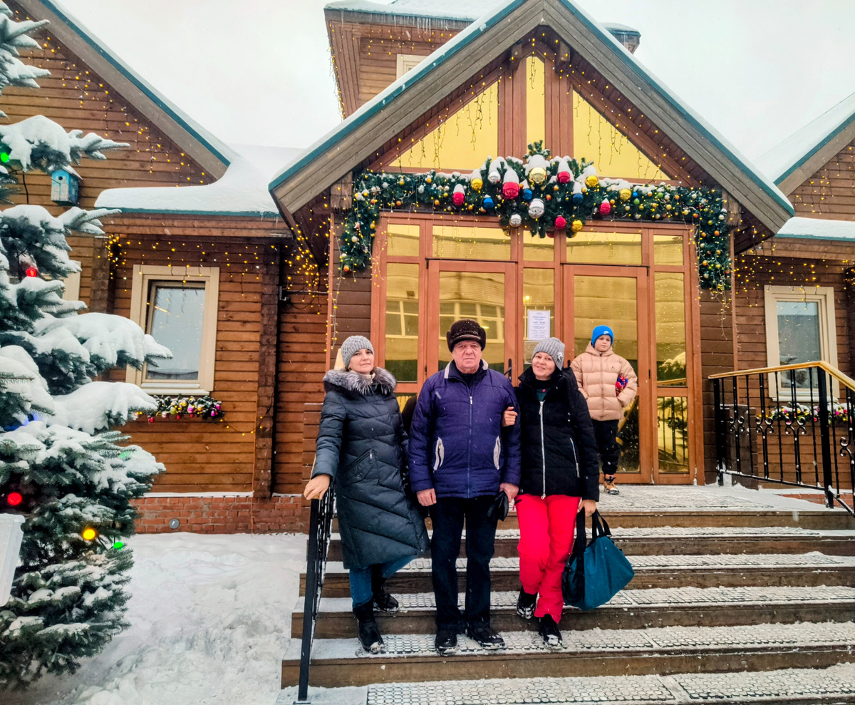 Я, папа, сестра 