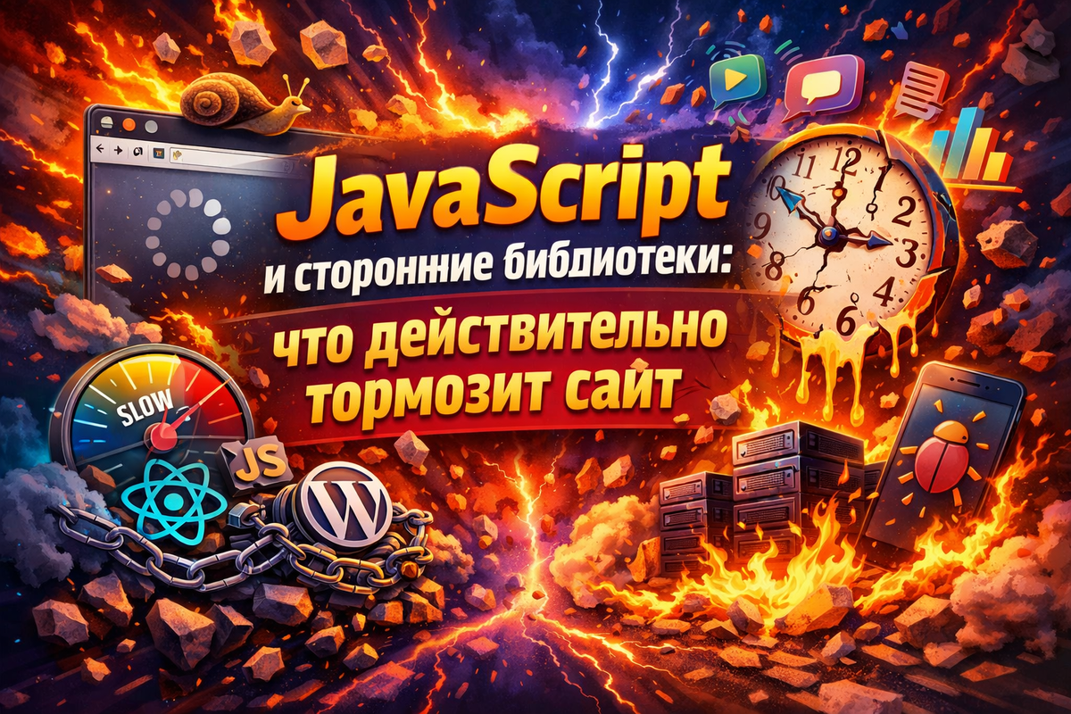 Почему ваш сайт тормозит