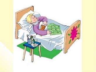 Малыша покидали силы... 