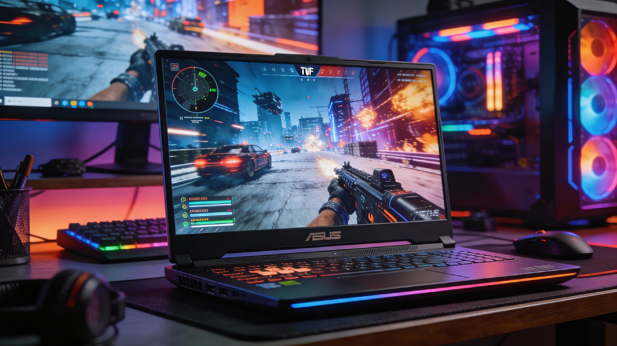 Игры производительность видеокарта ASUS TUF Gaming A18