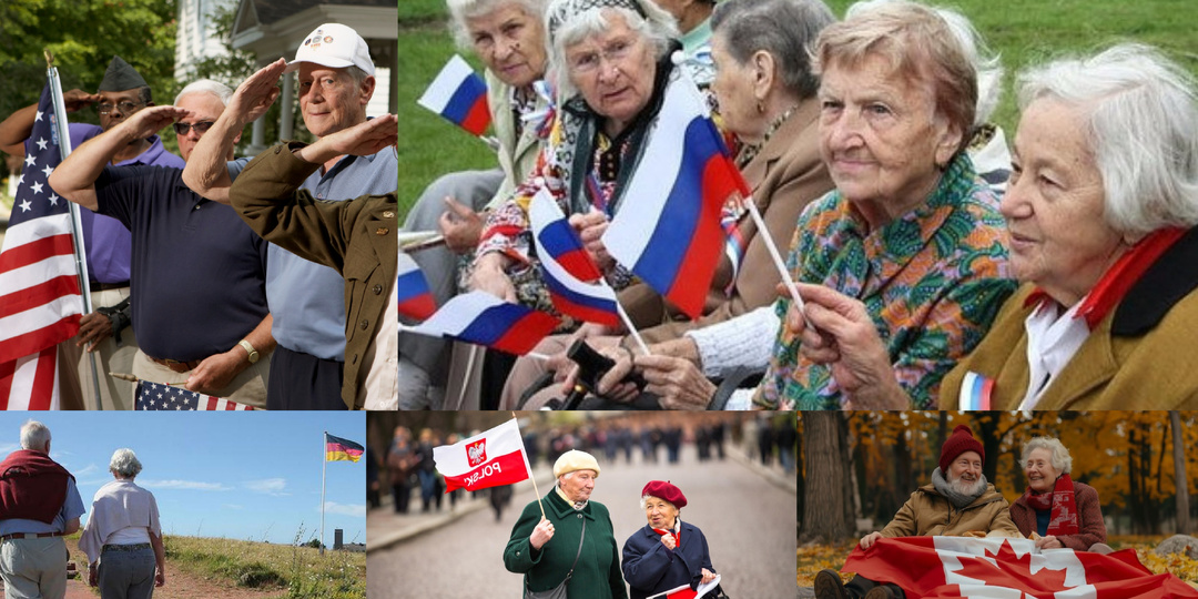 Как живут пенсионеры в России и других странах