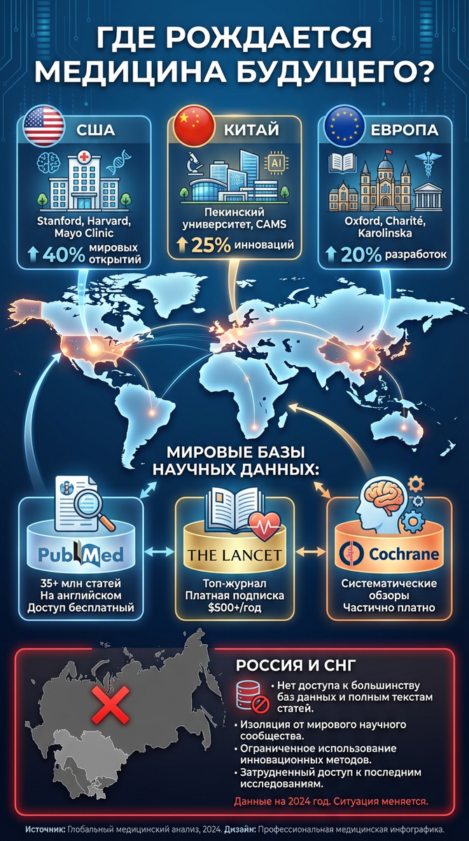 почему врачи не знают о препаратах которые разработаны в США и КИтае