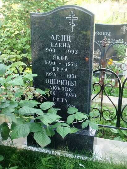 Могила актёра на Хаванском кладбище в Москве.
