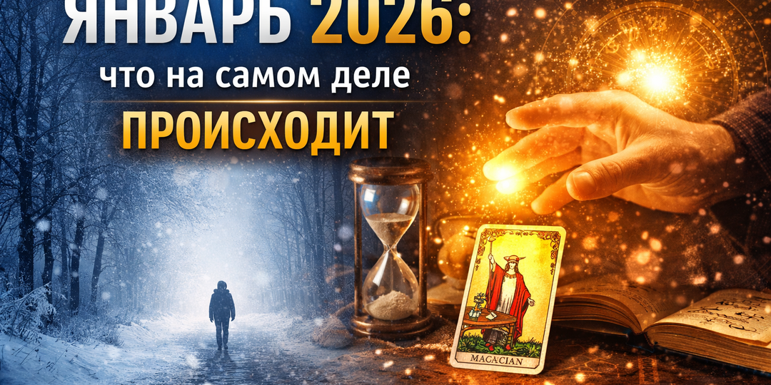 Январь 2026: что на самом деле происходит + Прогноз и рекомендации по типам личности