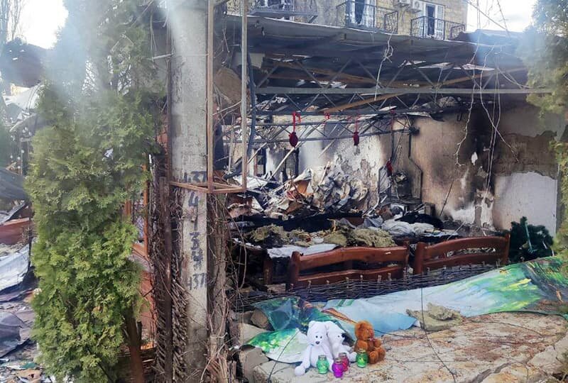    Теаркт ВСУ в Хорлах