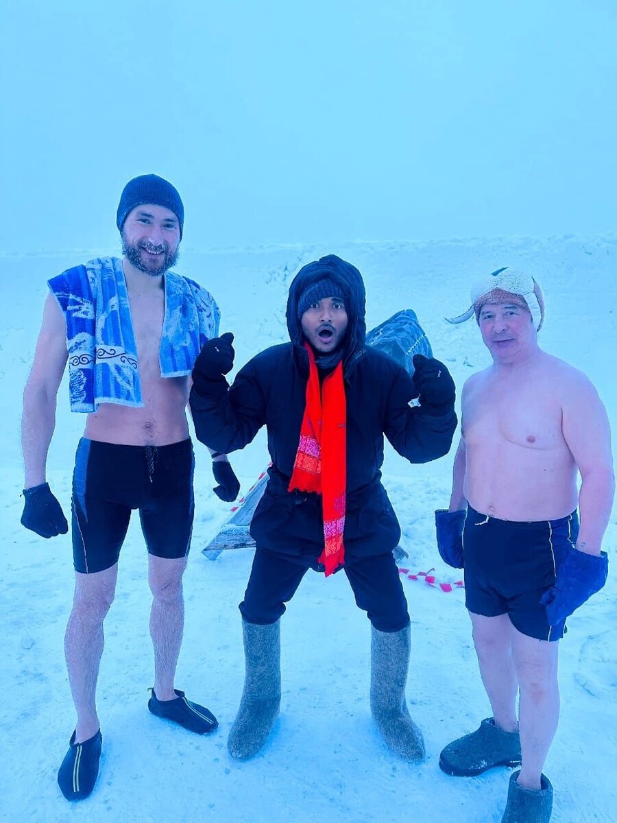    Ежегодно на соревнования по зимнему заплыву в Якутию приезжают участники из разных стран Фото: предоставлено yakutia.aif.ru героем публикации
