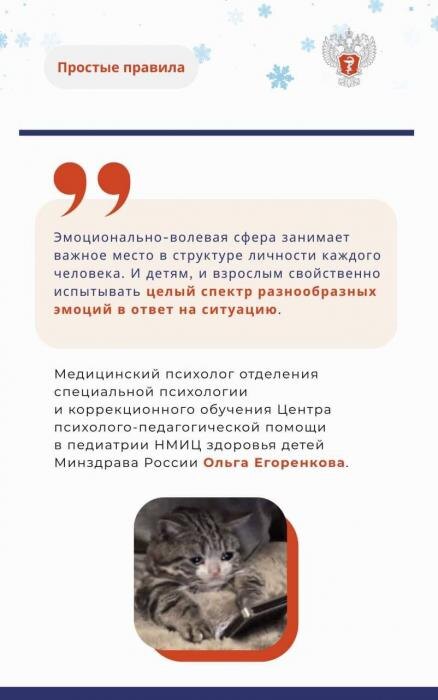 Как помочь ребёнку справиться с плохим настроением
Фото: Минздрав РФ