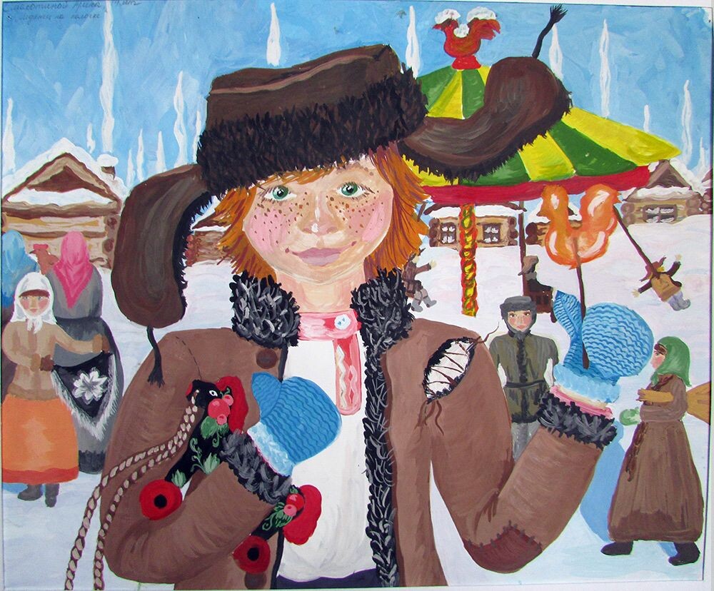    рисунок Арины Смакотиной / МБУ ДО ДХШ №10