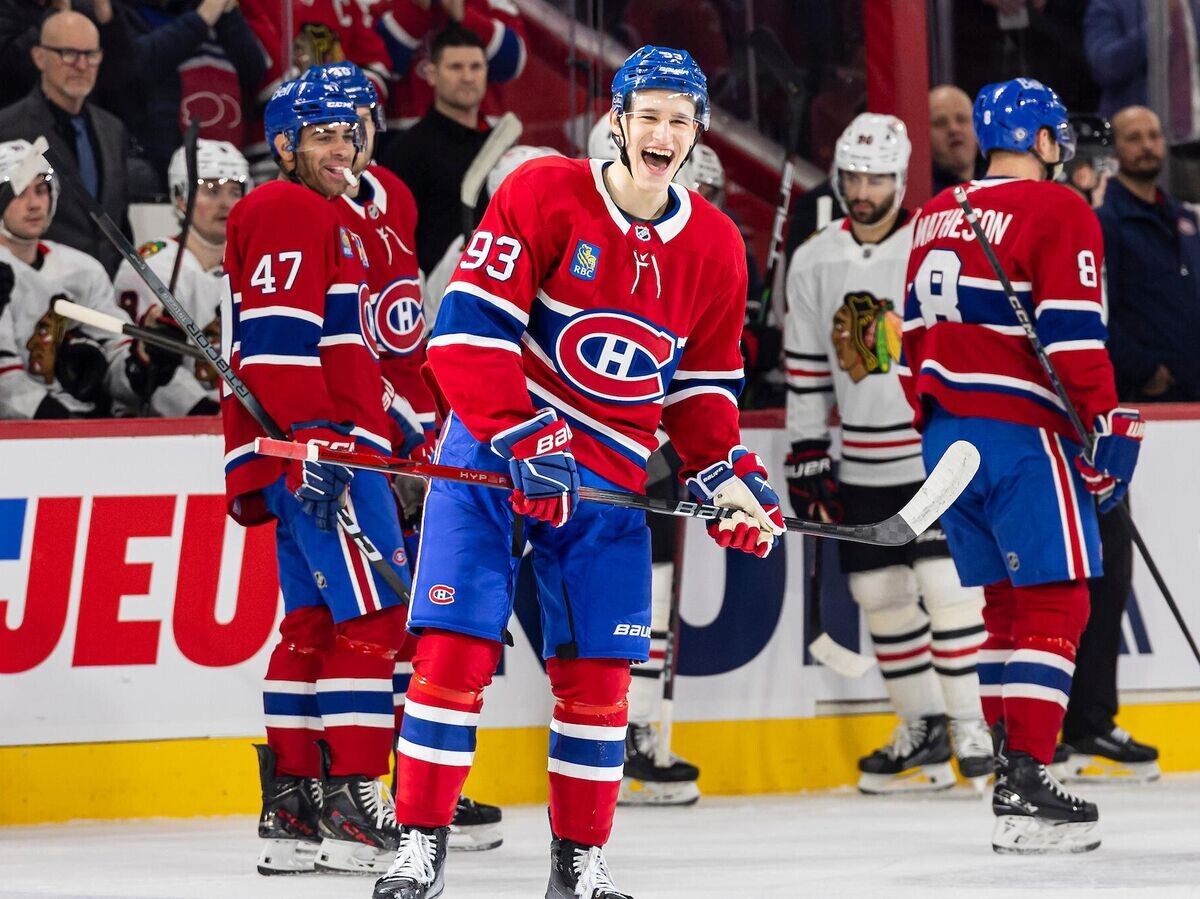    Хоккеист "Монреаль Канадиенс" Иван Демидов | © Фото : x.com/canadiensmtl