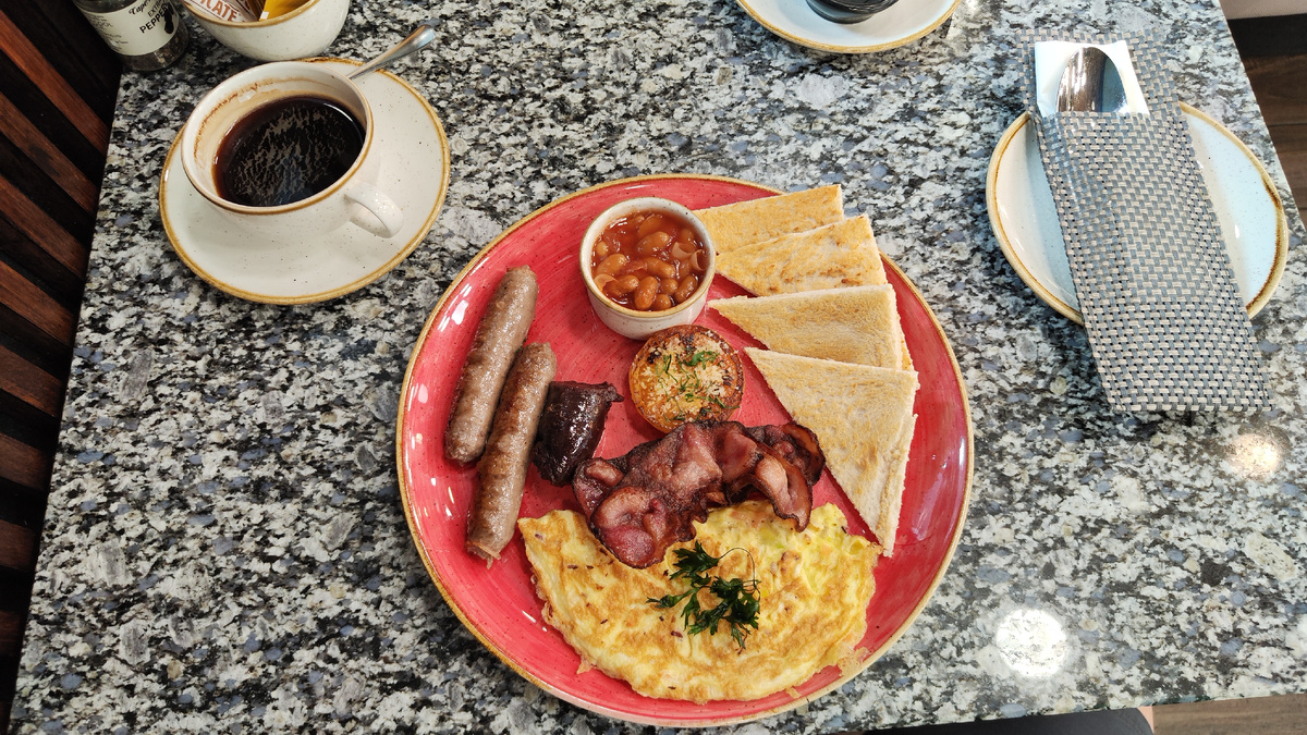 Английский завтрак.