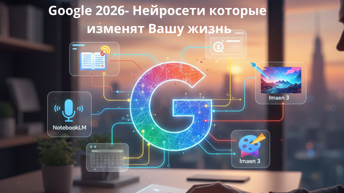 Google 2026- Нейросети которые изменят Вашу жизнь