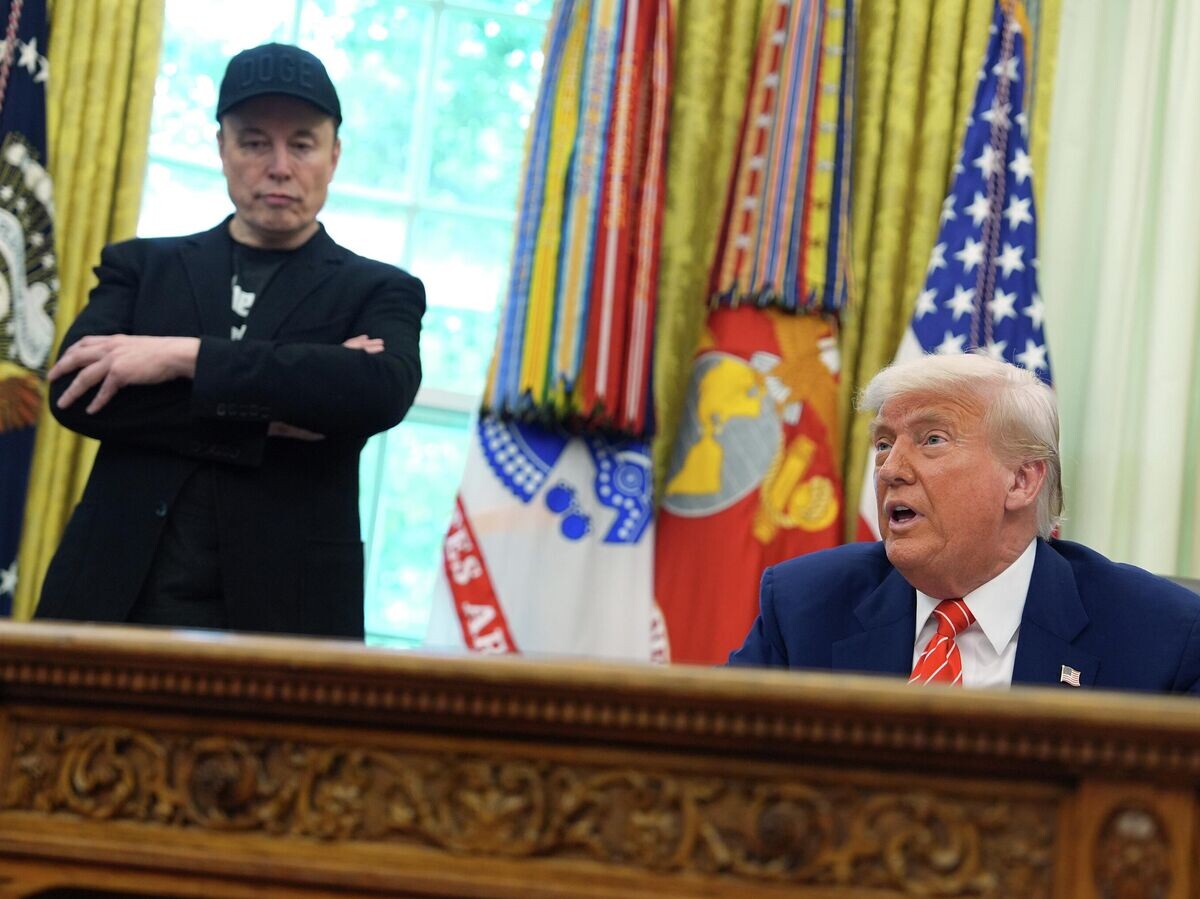    Илон Маск и Дональд Трамп | © AP Photo / Evan Vucci
