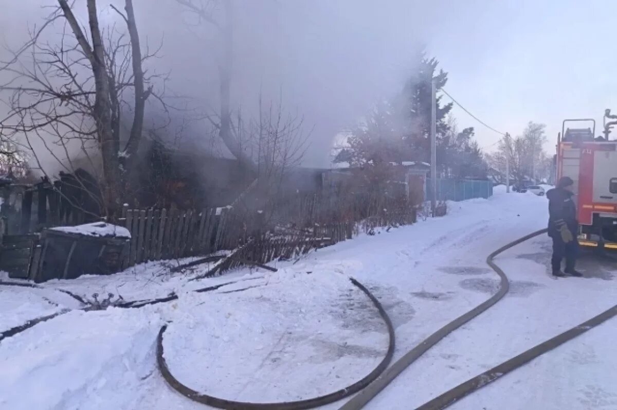    Пожар в Николаевке ЕАО обернулся гибелью человека, второй в реанимации