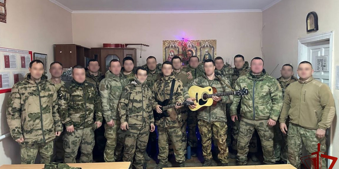 Фронтовая концертная бригада Росгвардии выступила в зоне СВО