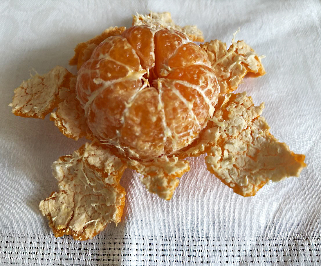 мандарины с коркой - вкусно!