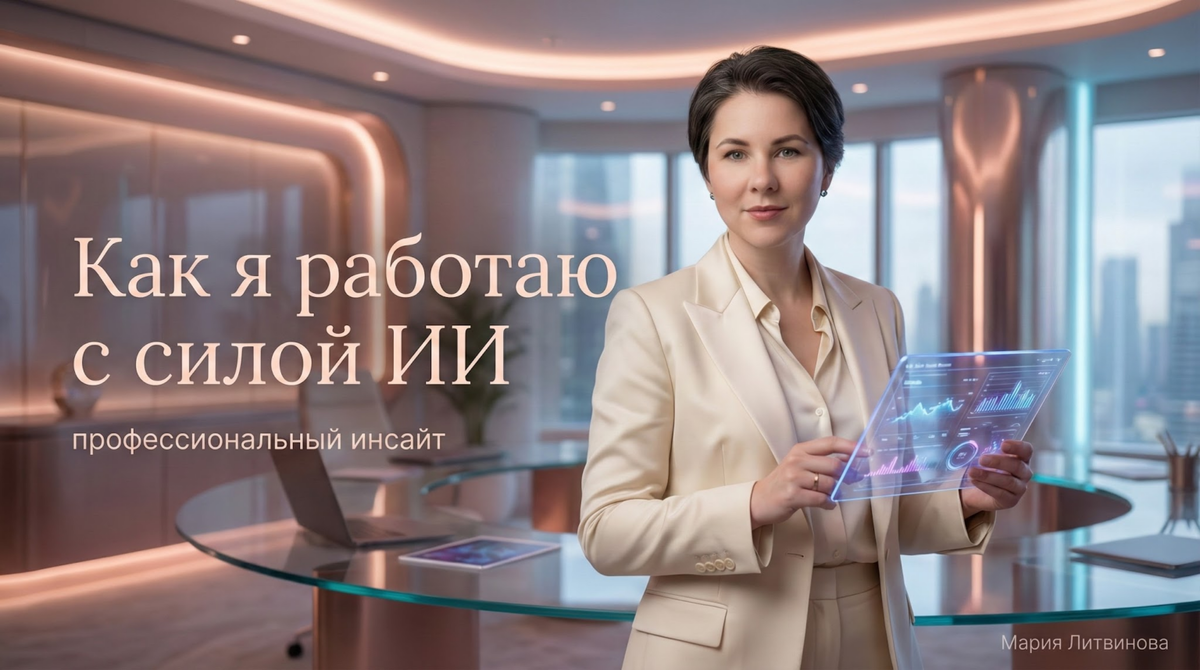    Используем нейросеть как напарника в текстах — без страха и перегрузки | Автор: Мария Литвинова Мария Литвинова