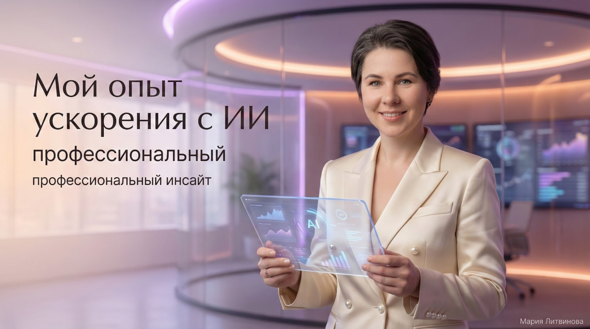    Практичные способы экономить рабочее время с помощью AI | Автор: Мария Литвинова Мария Литвинова