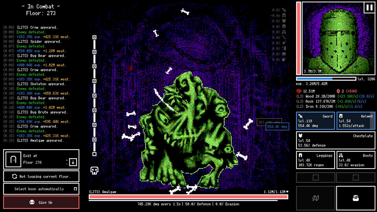    Галерея игры Horripilant