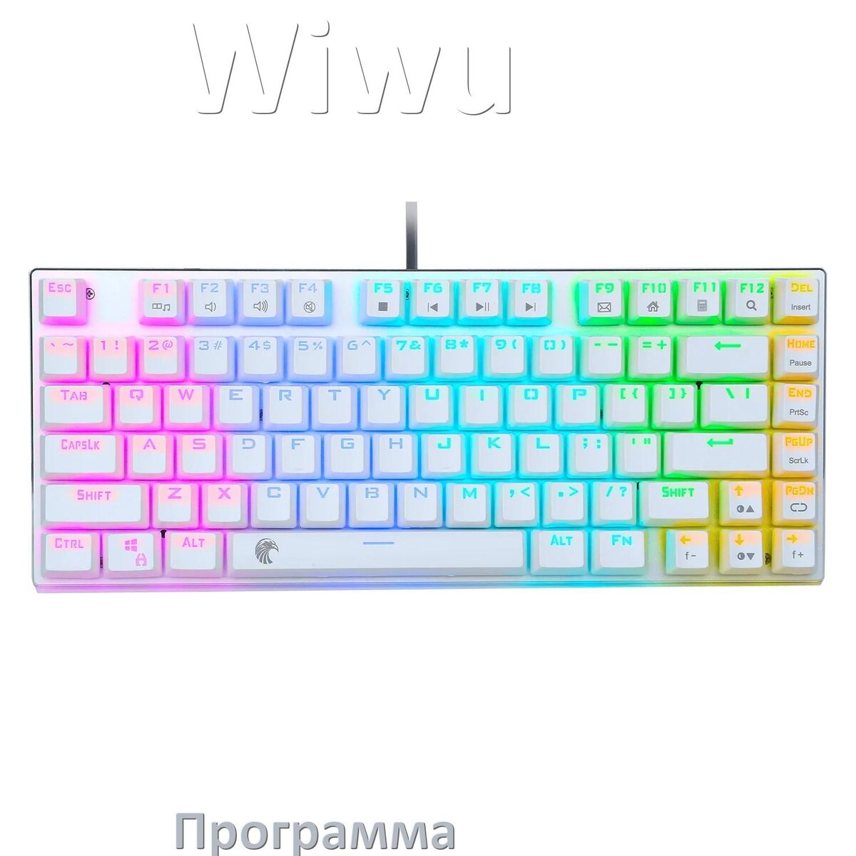 
Программа для клавиатуры Wiwu для настройки макросов и подсветки в Windows 10 и 11