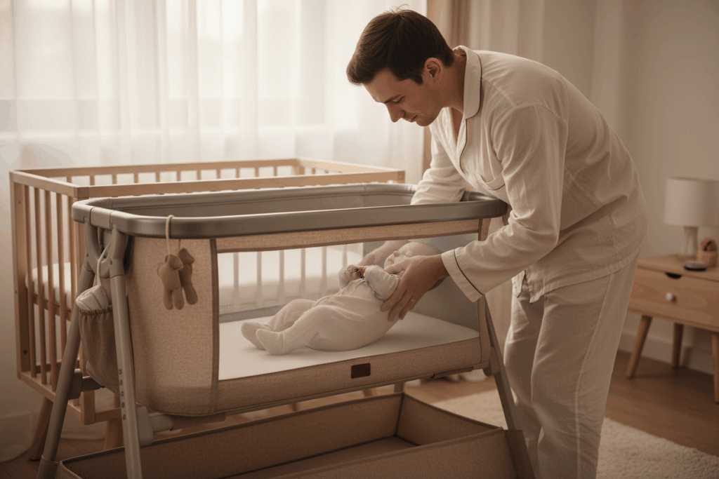    kogda-i-kak-bezopasno-perevodit-rebyonka-iz-kolybeli-v-krovatku-priznaki-gotovnosti-i-sovety-dlya-plavной-adaptatsii Nuovita