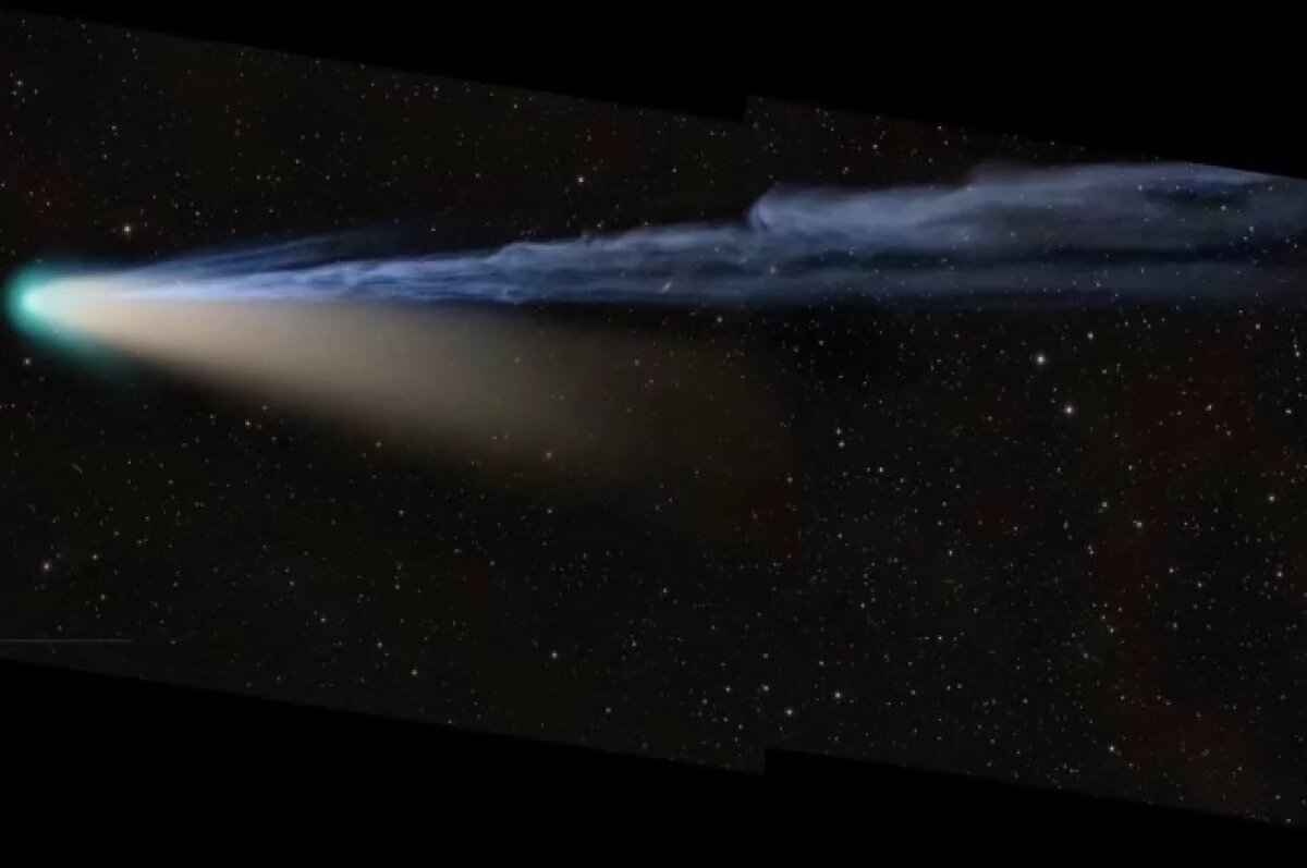    Ученый Досс показал новый снимок кометы Lemmon, подлетавшей к Земле