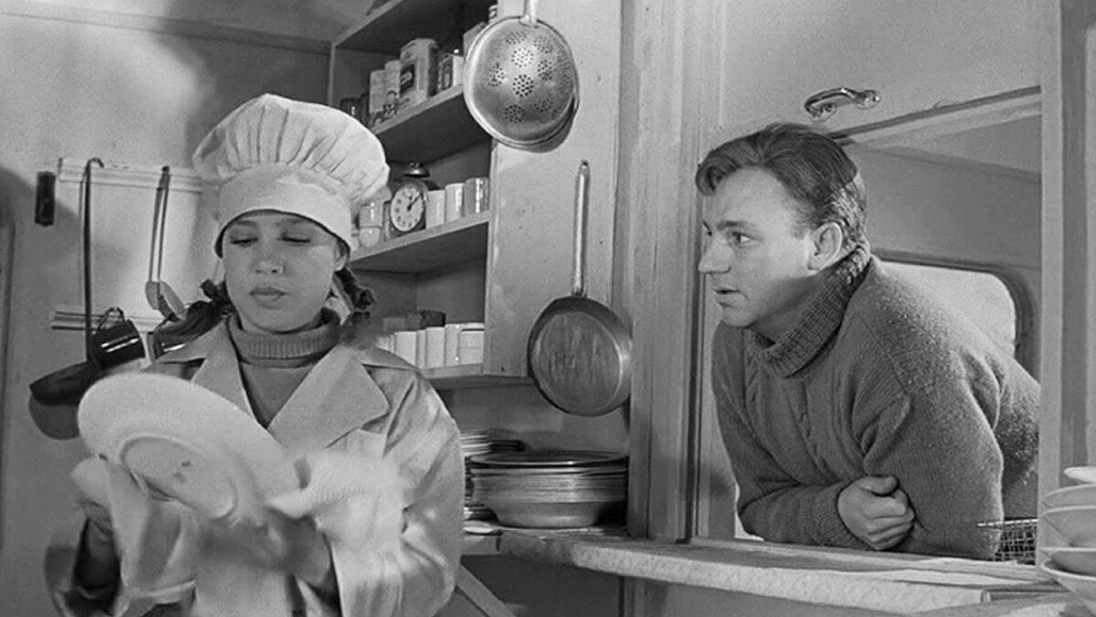 Кадр из фильма "Девчата".