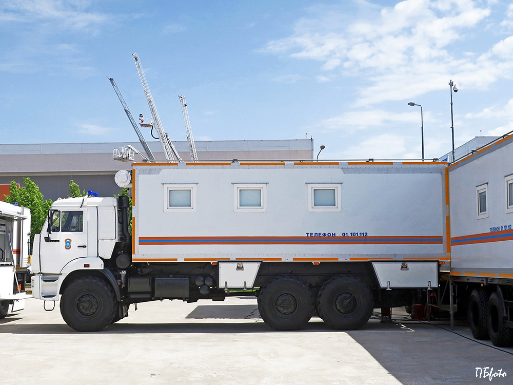Подвижный пункт Главного управления МЧС России