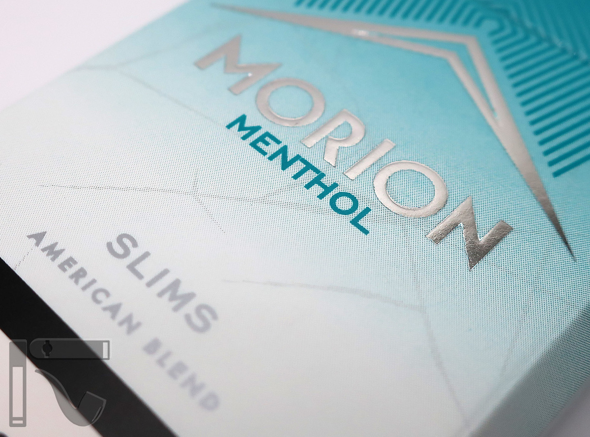 Сигареты Morion Menthol. Фото: © канал "Уголок Курильщика"