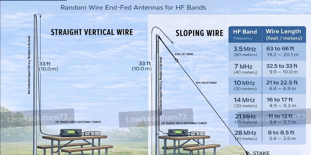 Вертикальная КВ антенна