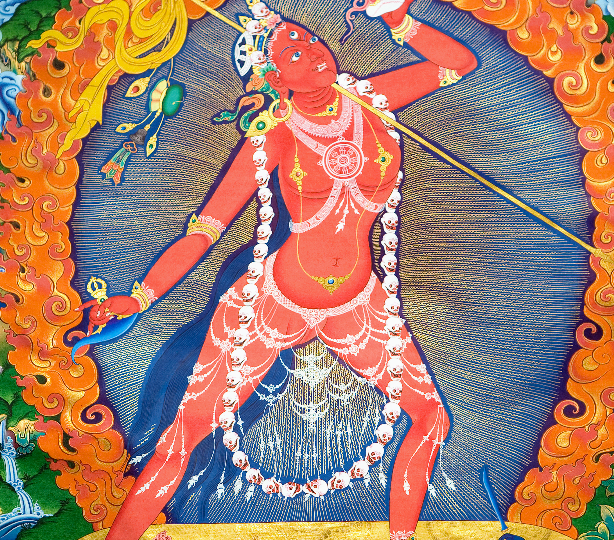 Самопорождение в форме божества - Дхармакайя-йога