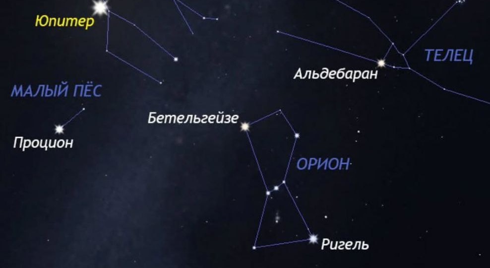 С наступившим Новым годом! В этом году январь - месяц Юпитера