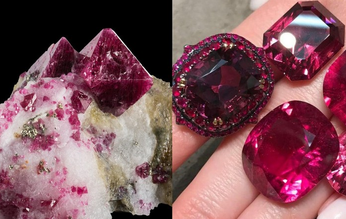 Известные месторождения шпинеля в Таджикистане.