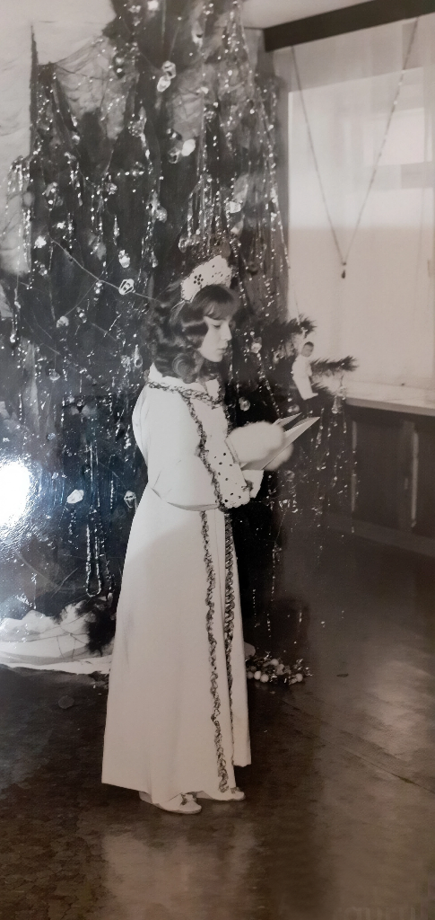 Снегурочка в детском садике.