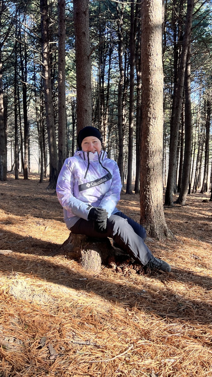 дышу хвойным воздухом. Фото автора.