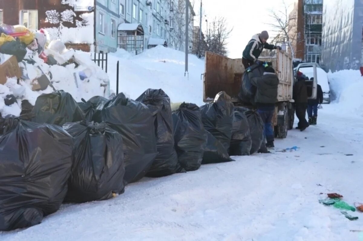    Сложная ситуация с мусором сложилась на «Горизонт-Север» в Петропавловске