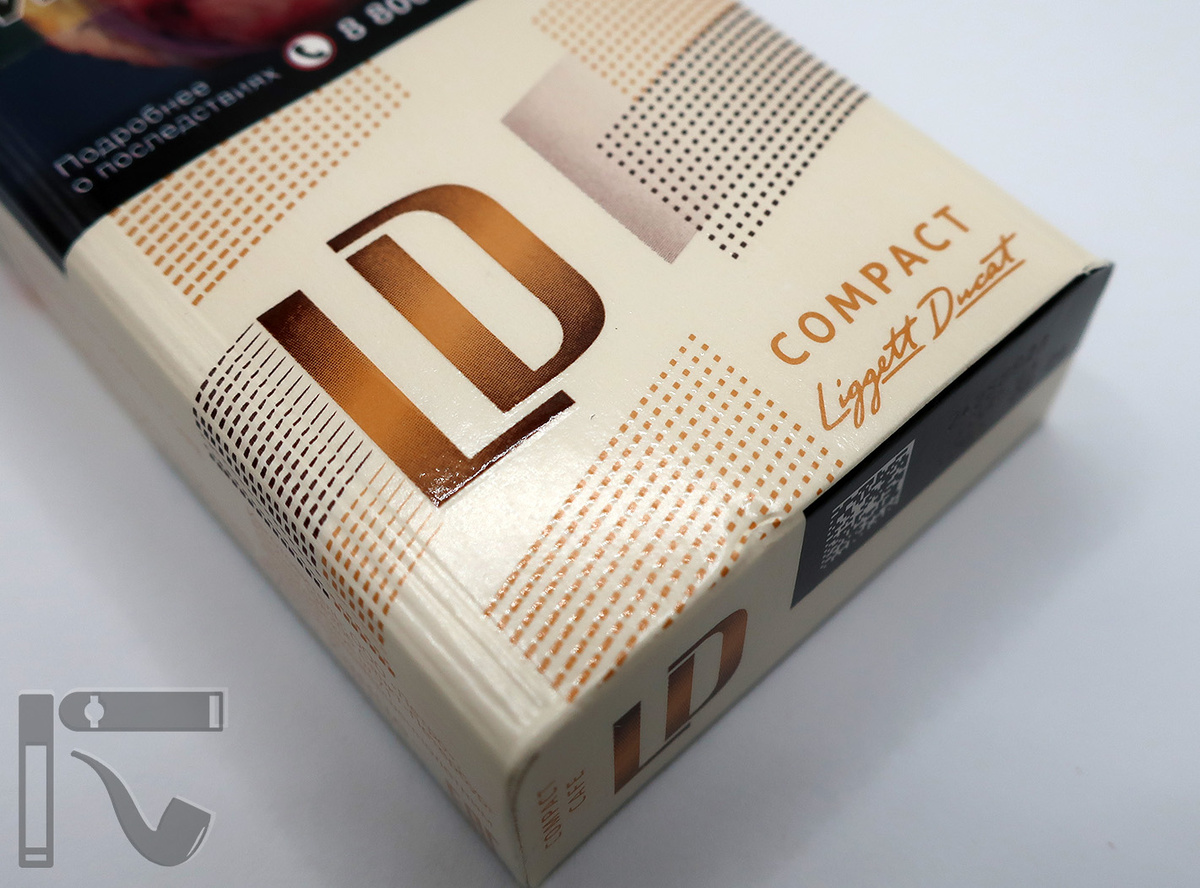 Дубль на сигареты LD Compact Cafe. Фото: © канал "Уголок Курильщика"