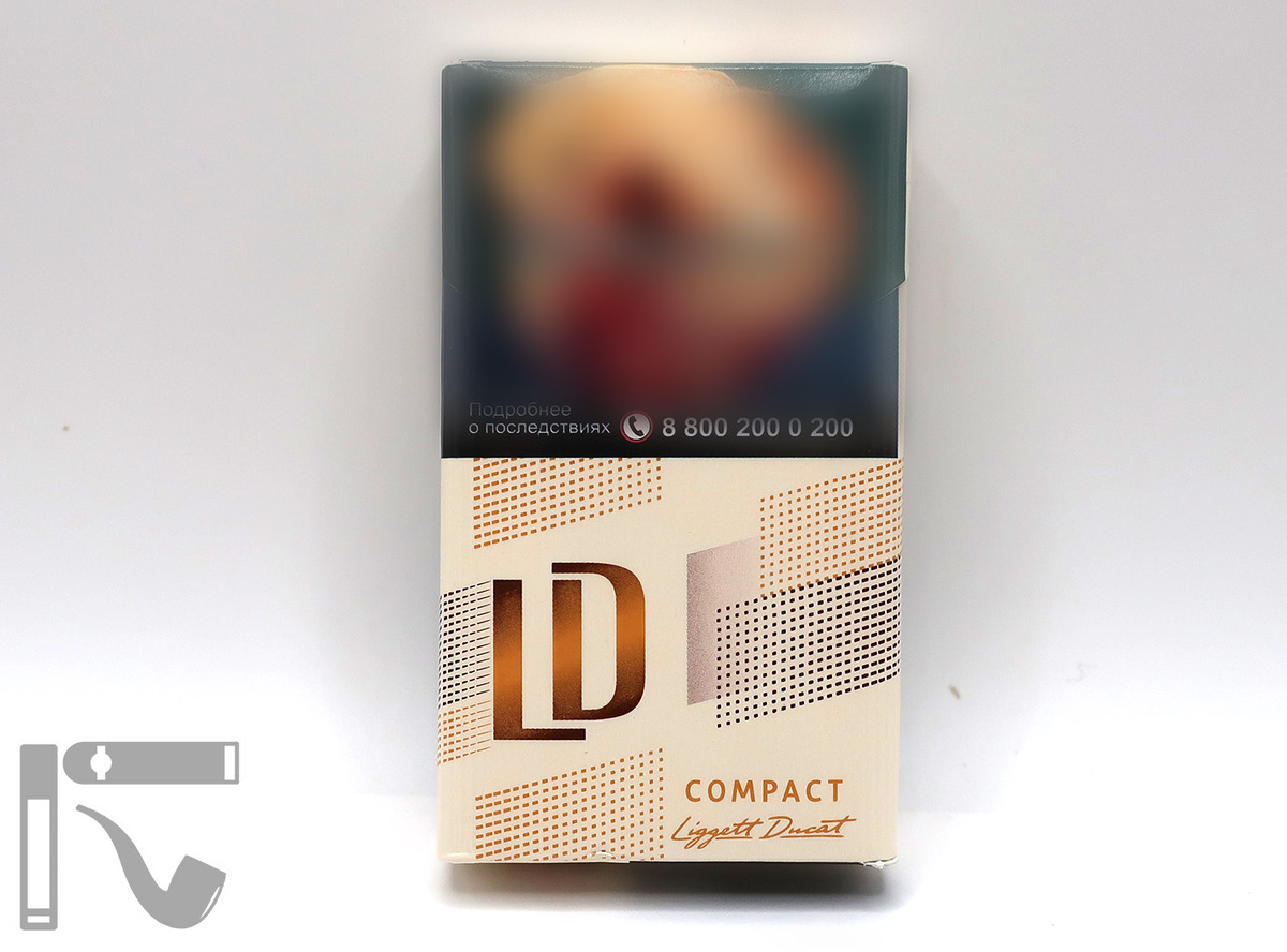 Дубль на сигареты LD Compact Cafe. Фото: © канал "Уголок Курильщика"