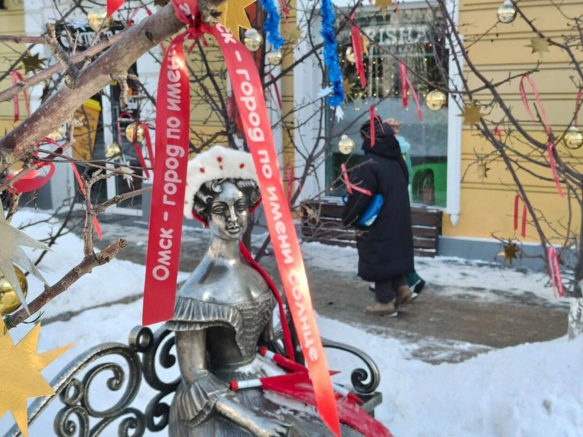    "Зимний Любинский" - одна большая фотозона   Тг-канал губернатора Омской области
