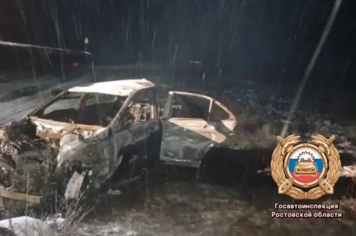    В Ростовской области в результате ДТП погиб 24-летний мужчина